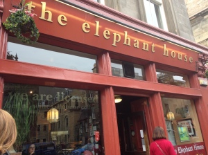 The Elephant House- where JK Rowling began writing the Harry Potter series