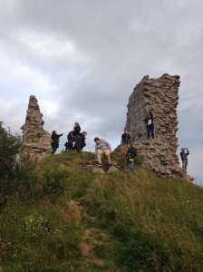 Eilean Donan castle ruins